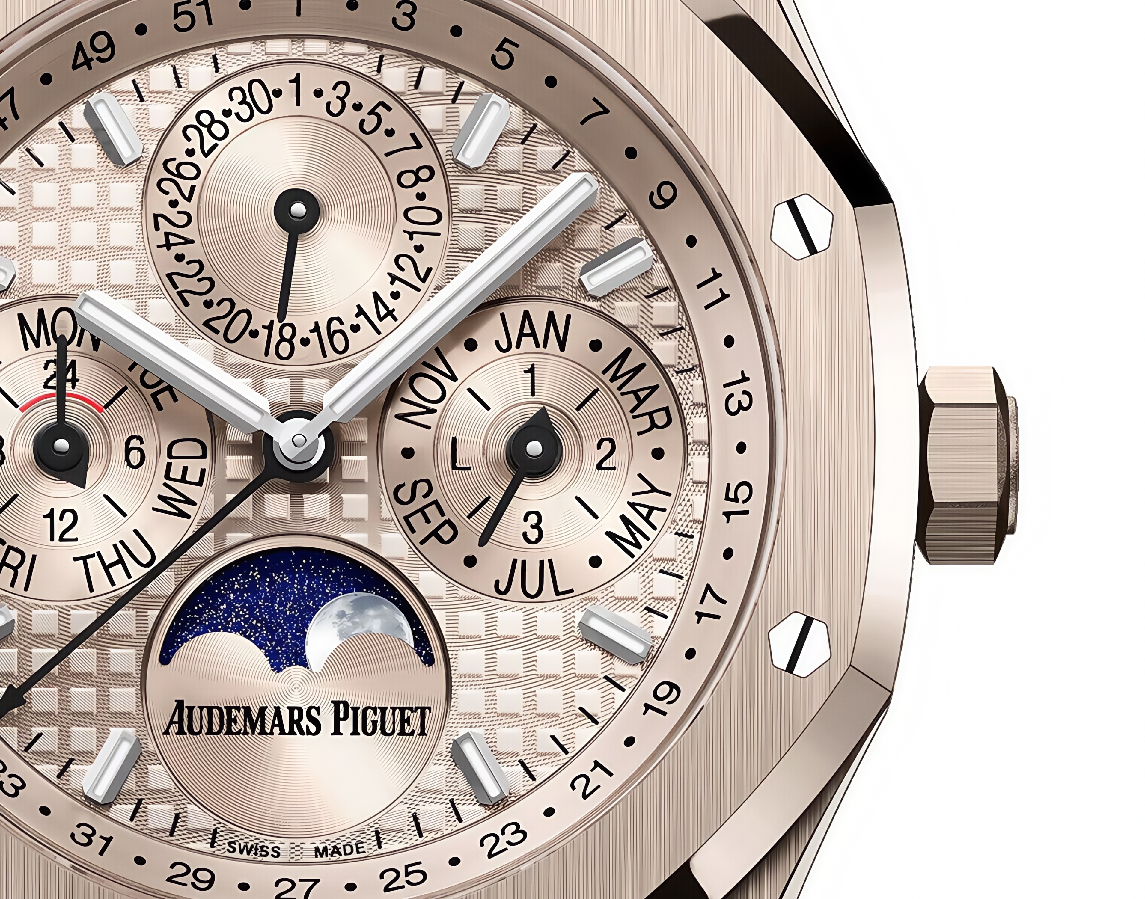 Royal Oak Perpetual Calendar 41mm, 18-carat sand gold