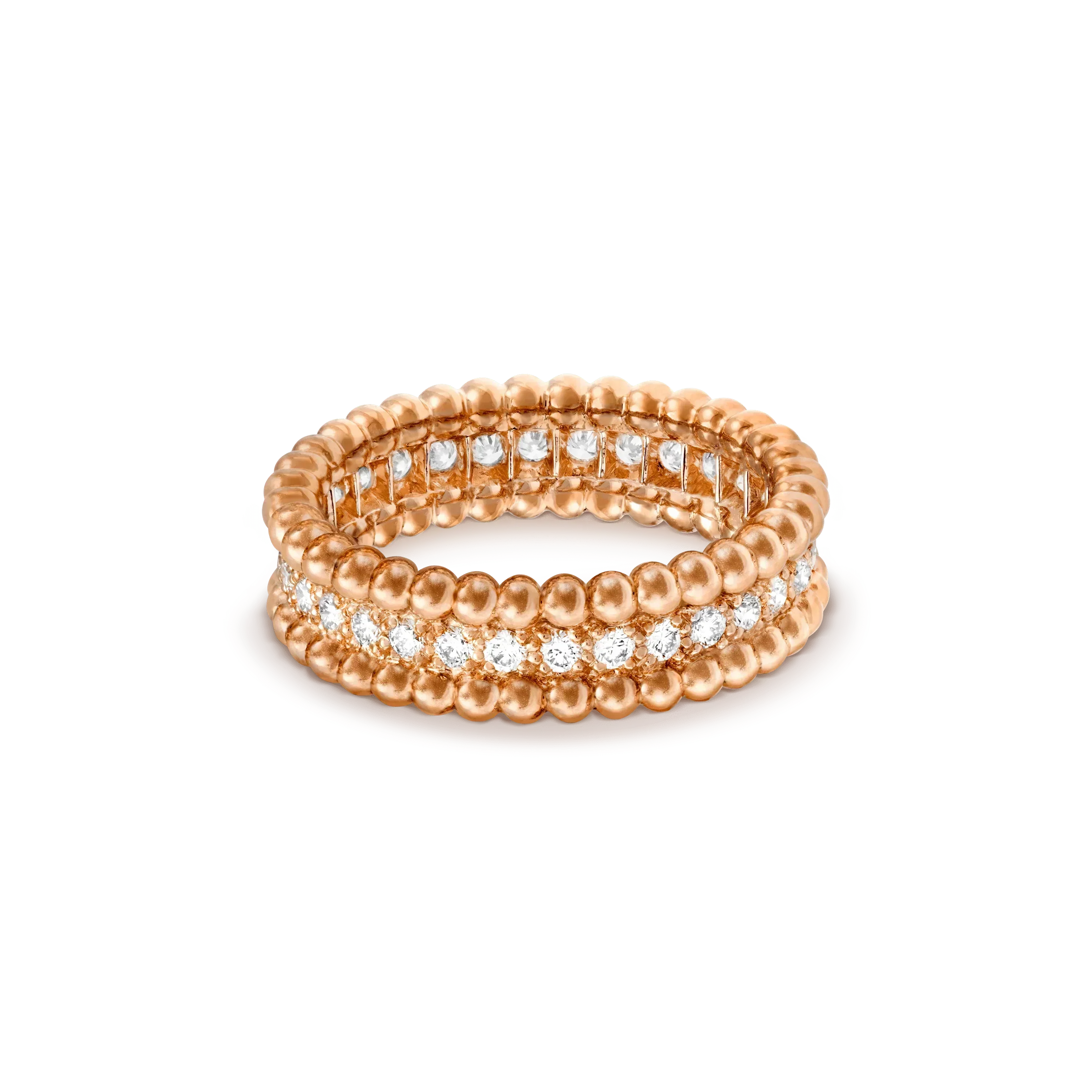 Regalia jewelryPERLEE DIAMOND ROSE GOLD RING