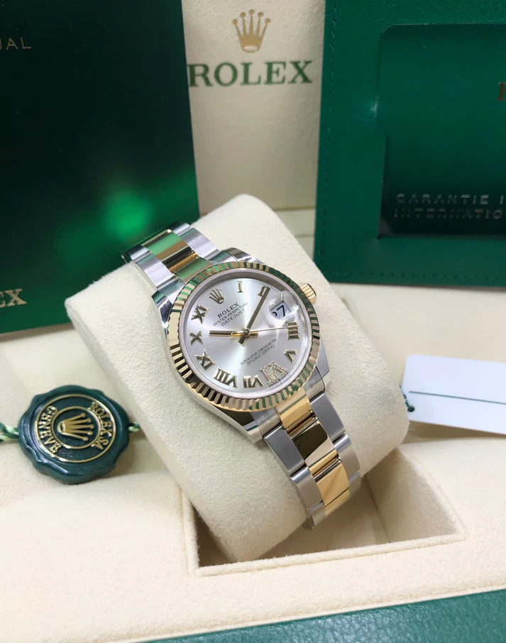 【Super Clone】ROLEX Datejust m278273-0003/0004 31mm Silver Dial Stainless Steel and Yellow Gold Oyster Watch