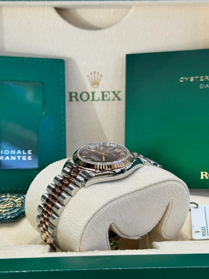 【Super Clone】ROLEX Datejust m278271-0019/0020 Aubergine 31mm Dial Oyster Bracelet Watch