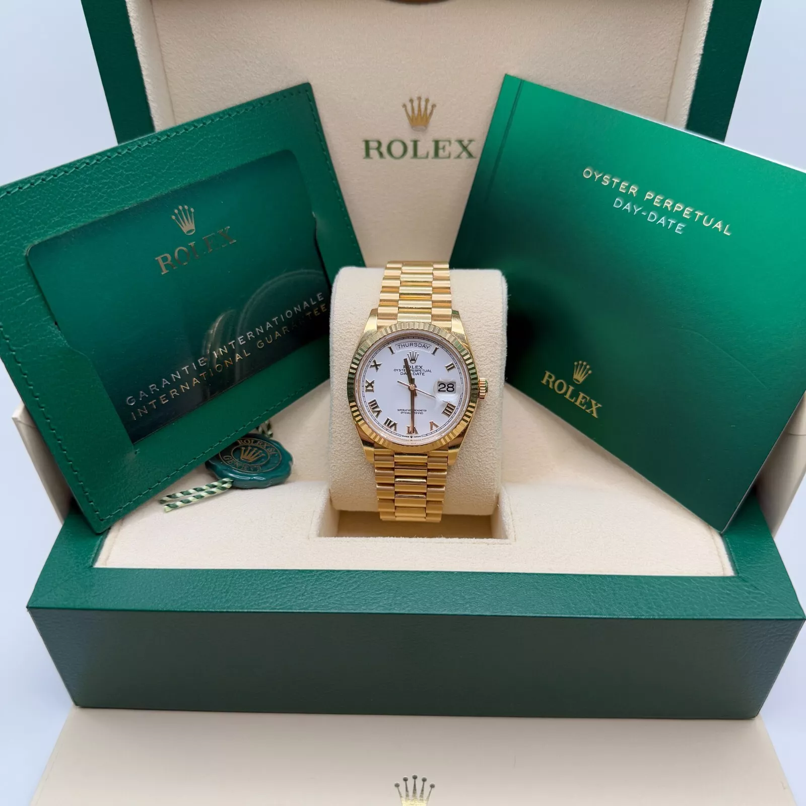 【Super Clone】ROLEX  Day-Date M128238-0076 36mm