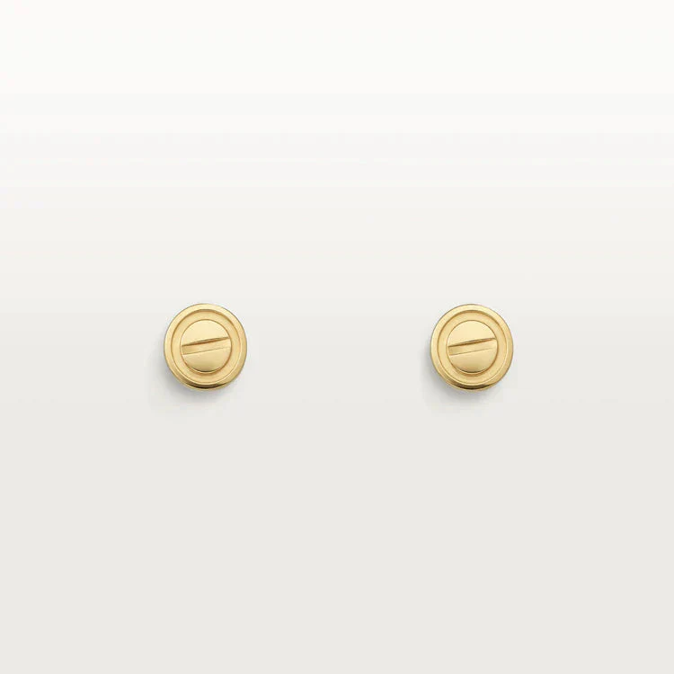 Regalia jewelryLOVE EARRINGS GOLD 10MM