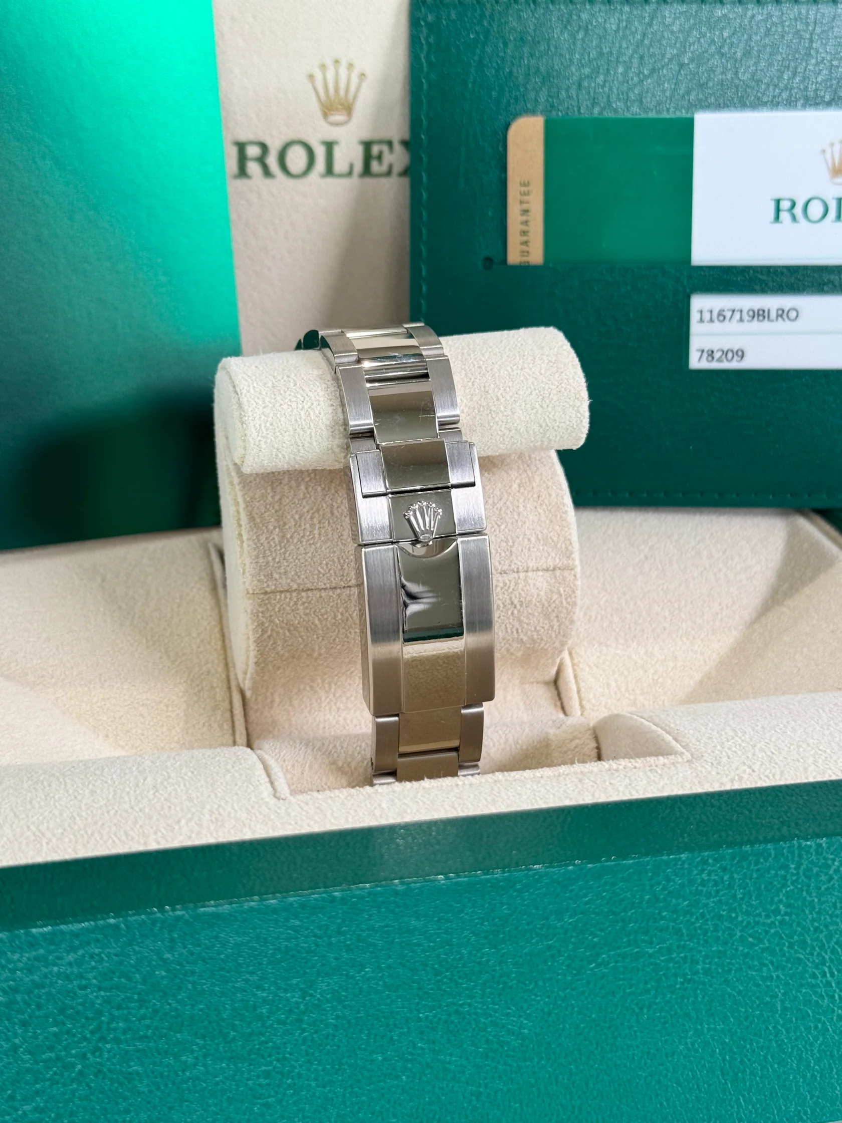 【Super Clone】ROLEX  GMT-Master II 116719BLRO 40mm