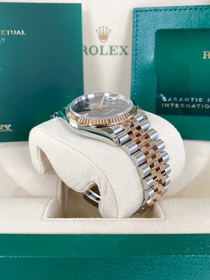 【Super Clone】ROLEX  Datejust 36mm 126231 Slate Dial Oyster Bracelet Watch