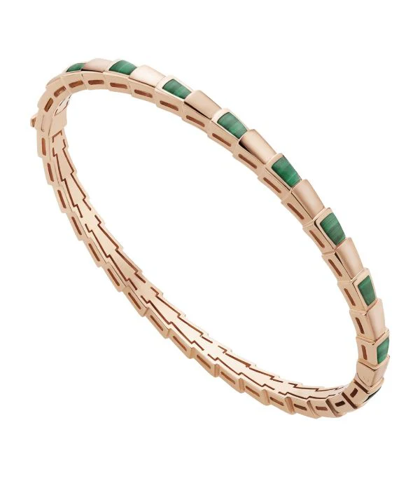Regalia jewelrySERPENTI BRACELET PINK GOLD MALACHITE