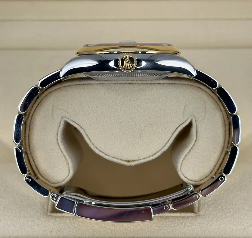 【Super Clone】ROLEX  Datejust 36mm 126203 White Dial Domed Bezel Jubilee Bracelet