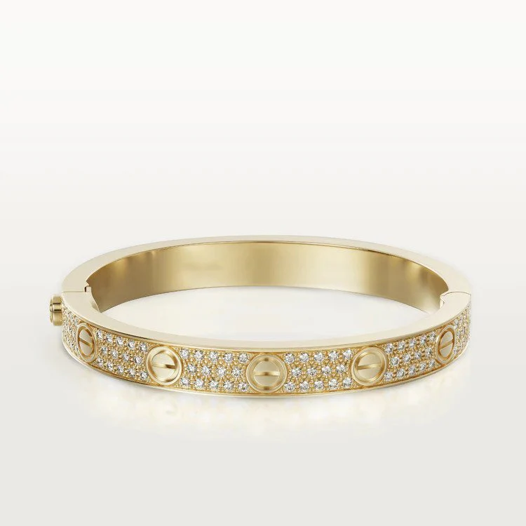 Regalia jewelryLOVE BRACELET 6.1MM DIAMOND-PAVED
