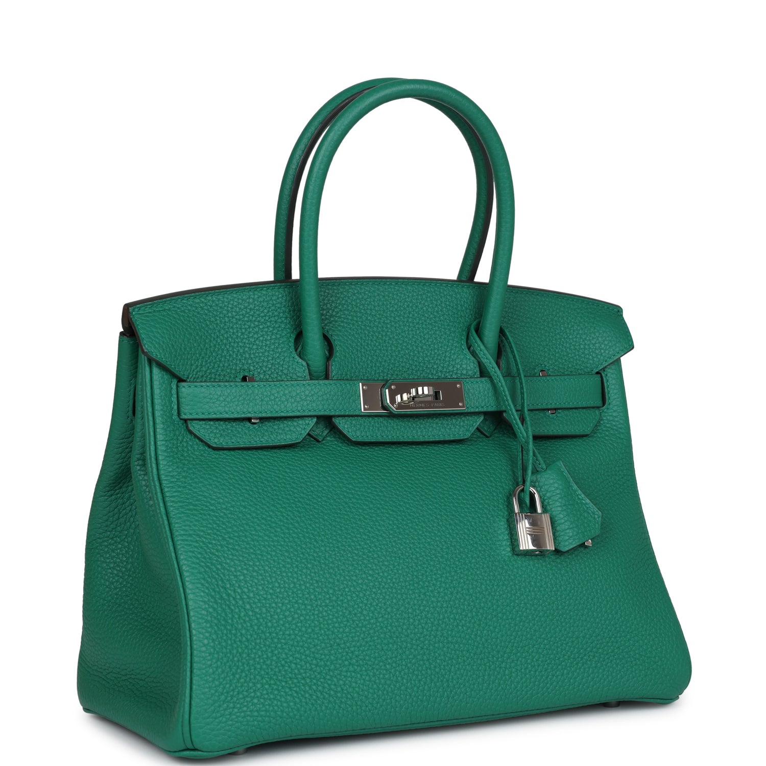 Hermès Birkin 30 Vert Vertigo Verso Clemence Palladium Hardware