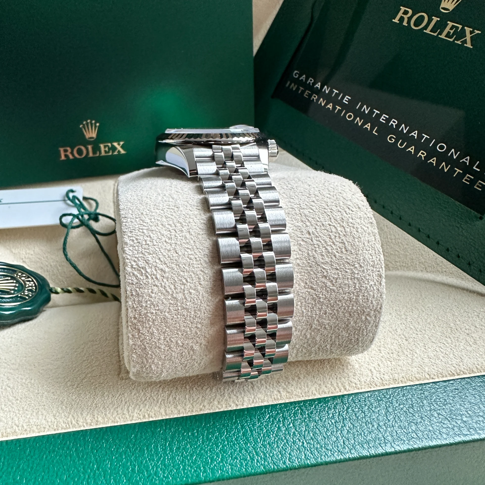【Super Clone】ROLEX Datejust m278274-0011/0012 Silver Dial 31mm Fluted Bezel Oyster Bracelet