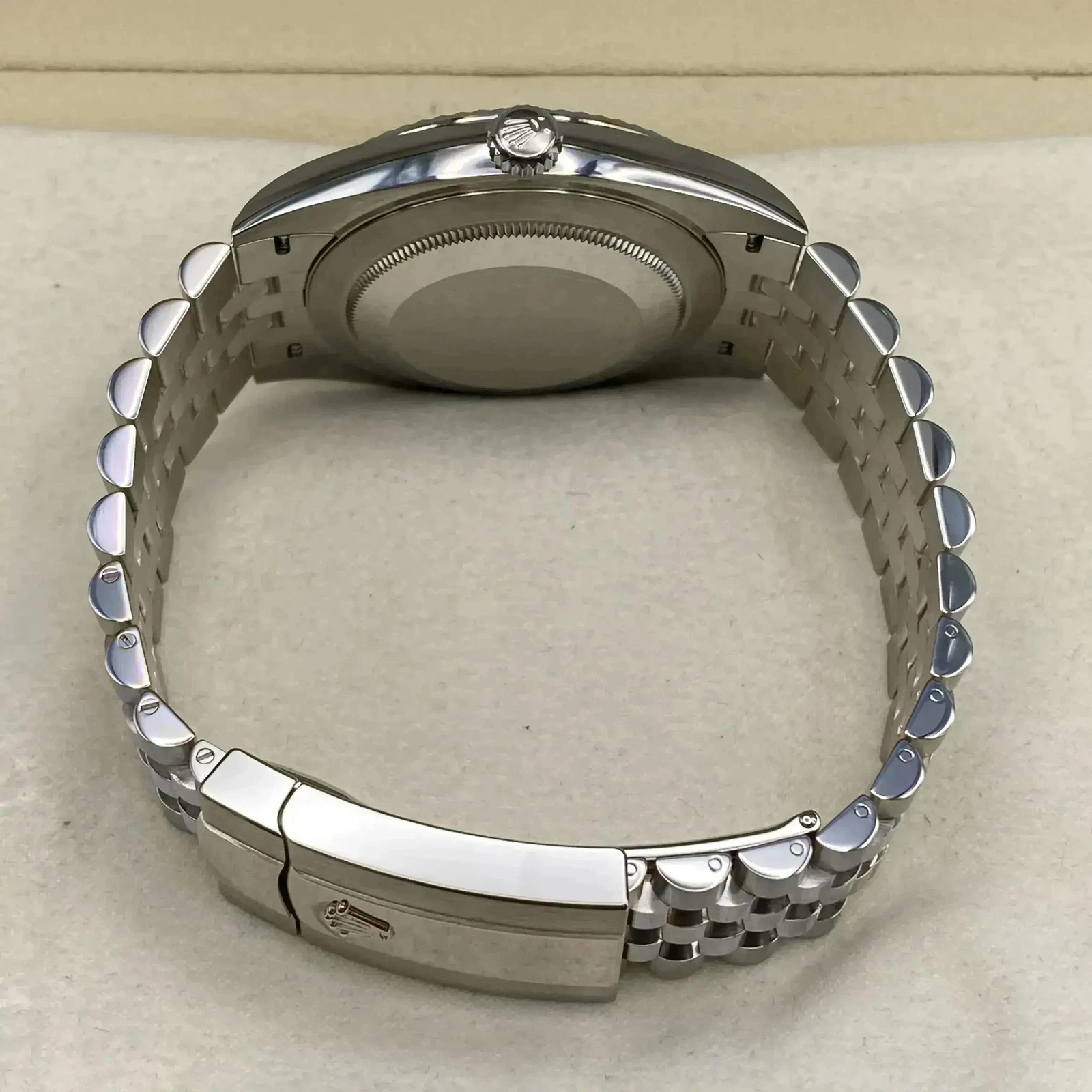 【Super Clone】ROLEX  Datejust 36mm 126200 Stainless Steel Black Dial Jubilee Watch