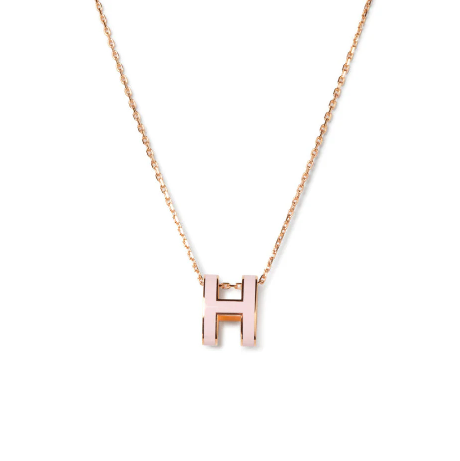 Regalia jewelryPOP H PEDANT PINK GOLD