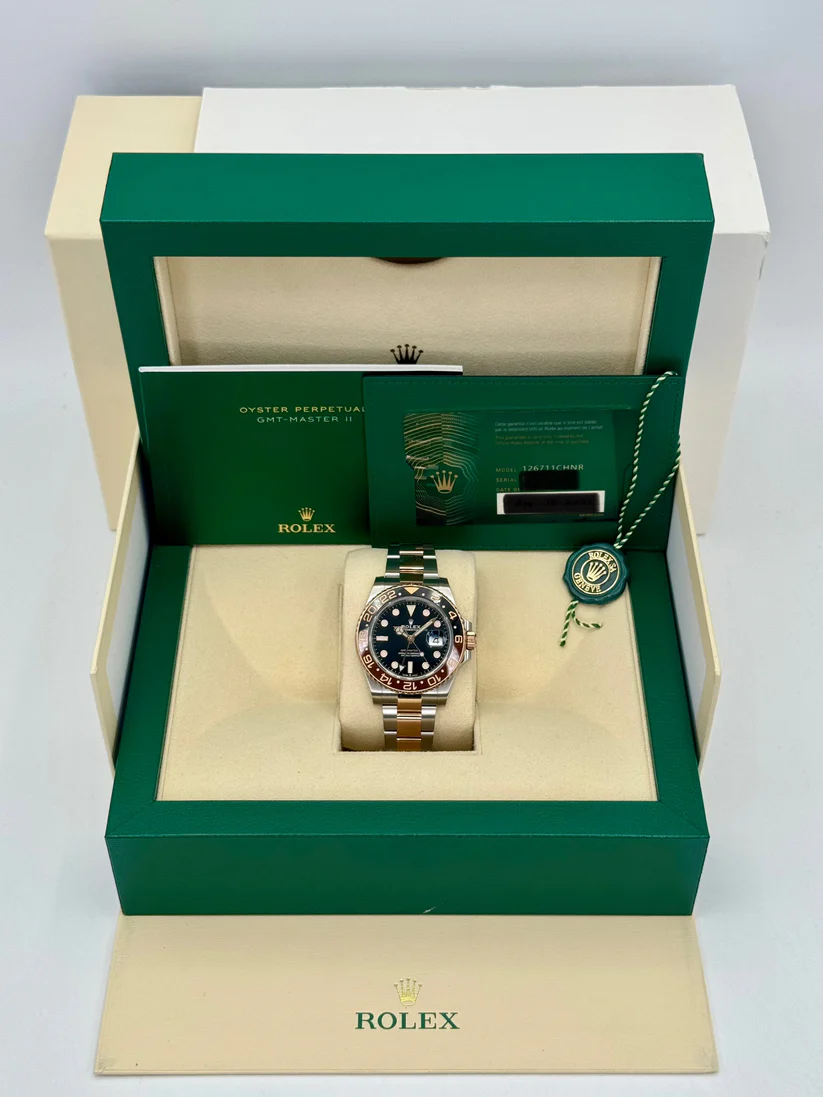 【Super Clone】ROLEX GMT Master Il 126711CHNR-0002 40mm