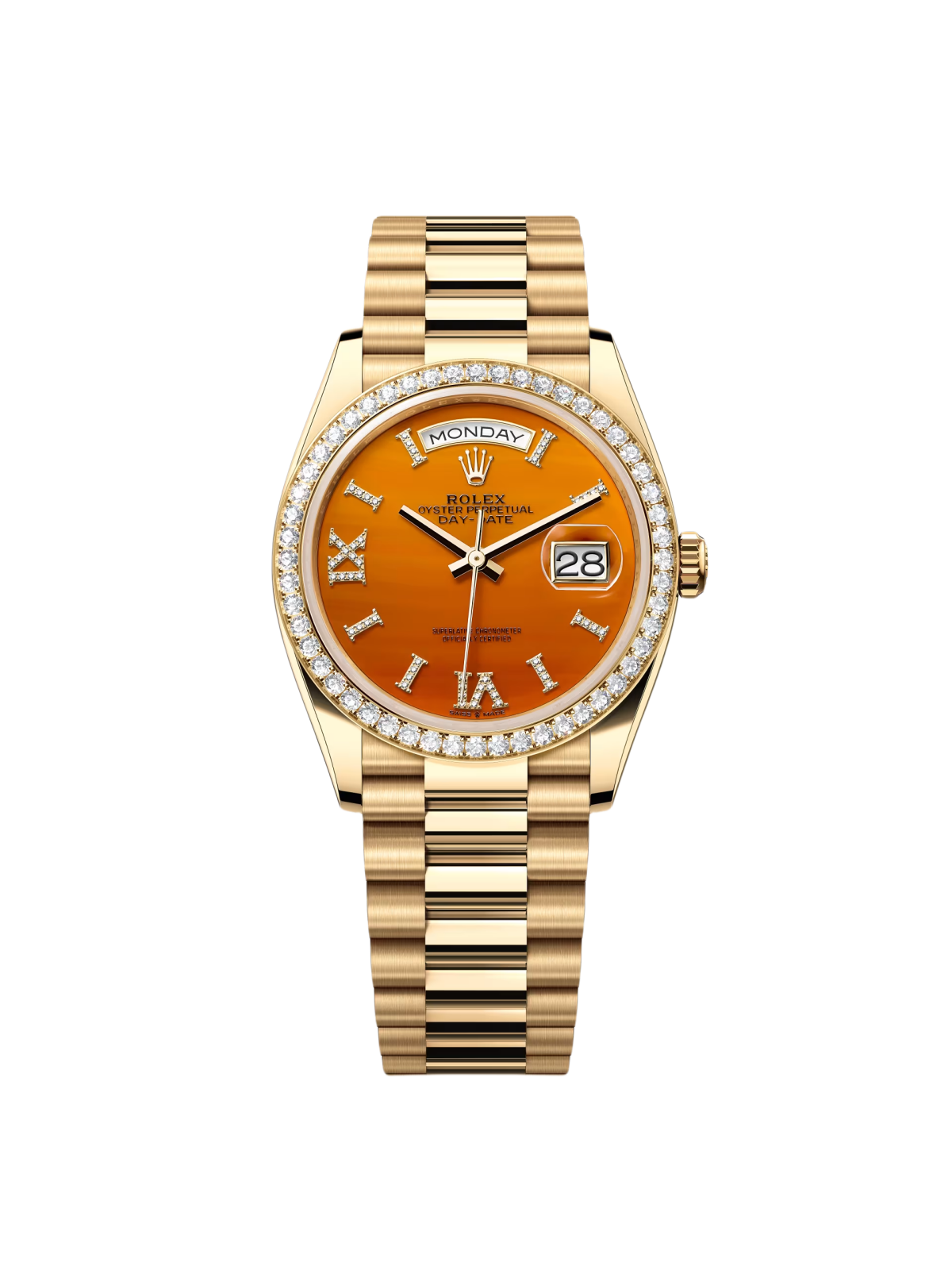 【Super Clone】ROLEX   Day-Date M128348RBR-0049 36mm