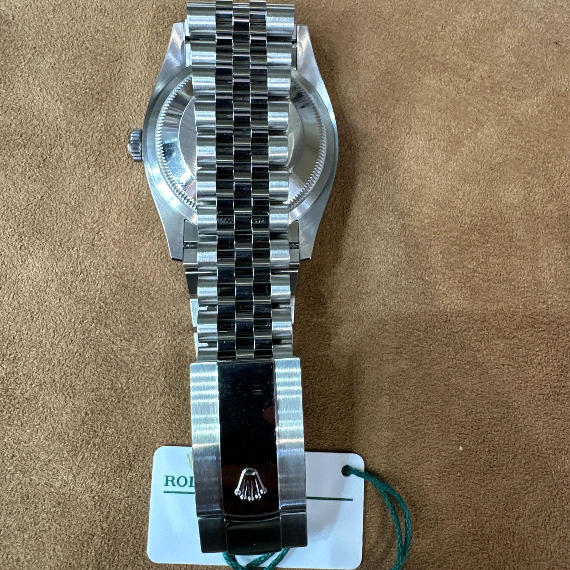 【Super Clone】ROLEX  Datejust 36mm 126234 Blue Diamond Dial Stainless Steel Jubilee Mens Watch