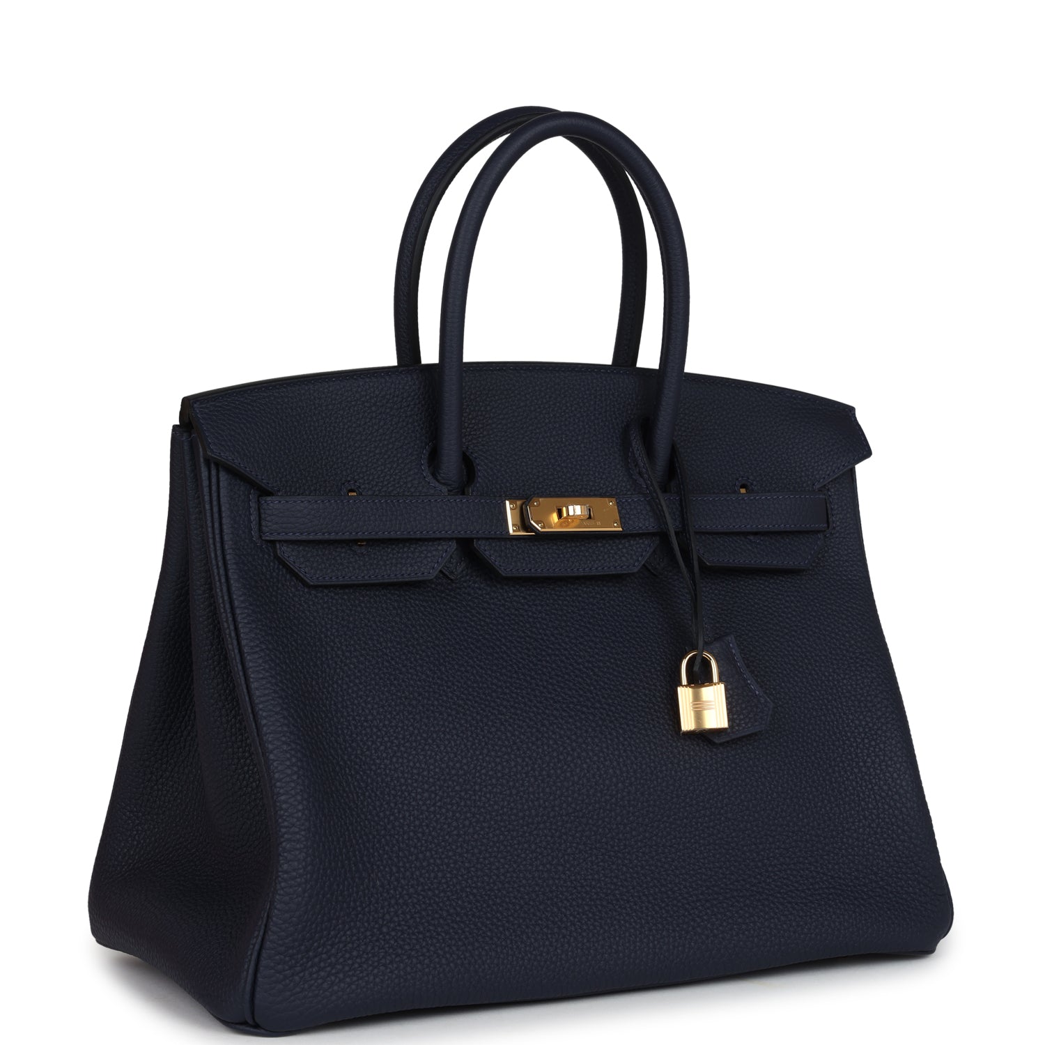 Hermès Birkin 35 Bleu Nuit Togo Gold Hardware