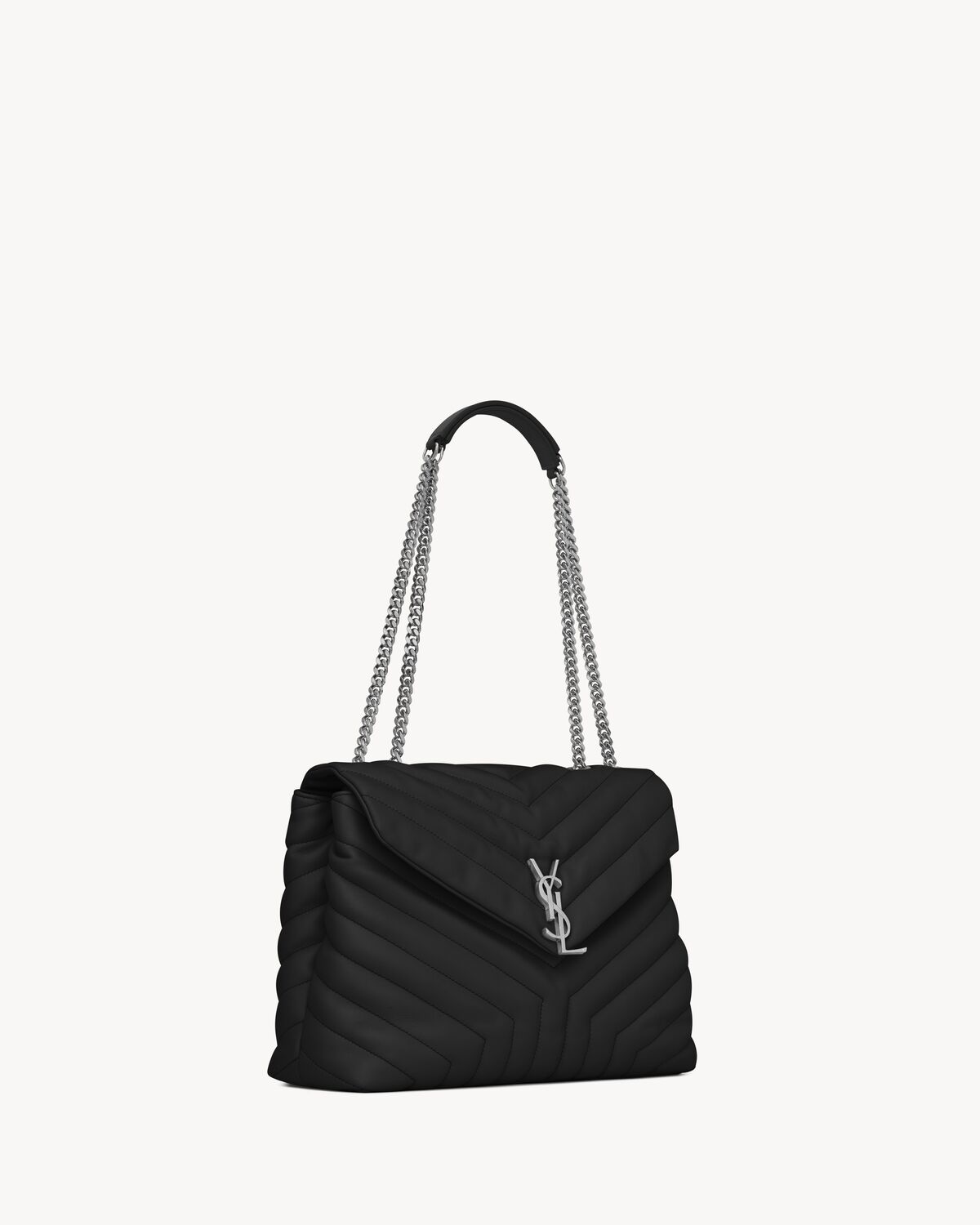 YSL Loulou Medium in Quilted Leather