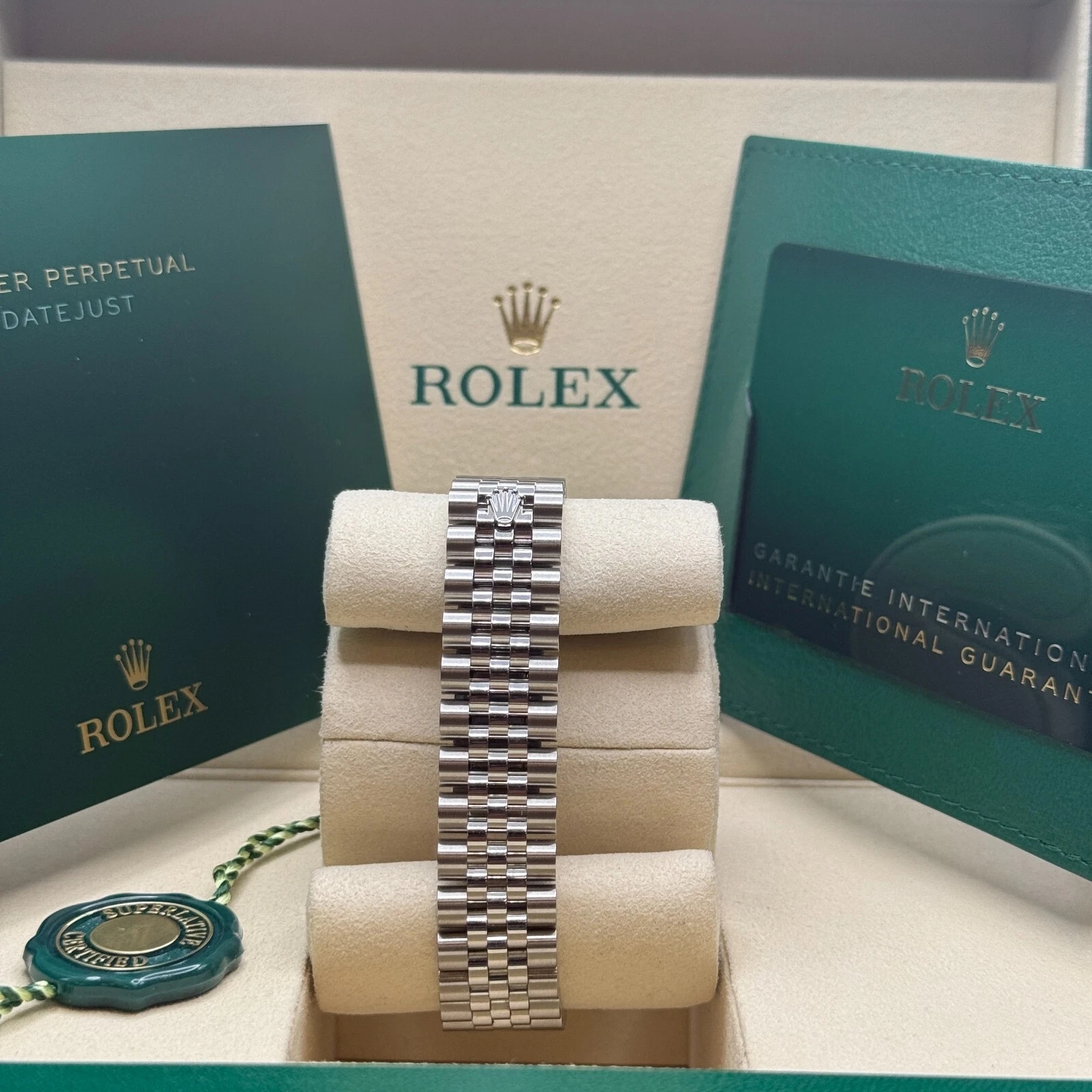 【Super Clone】ROLEX Datejust m278344-0033/0034 Pink Dial 31mm Domed Diamond Oyster Watch