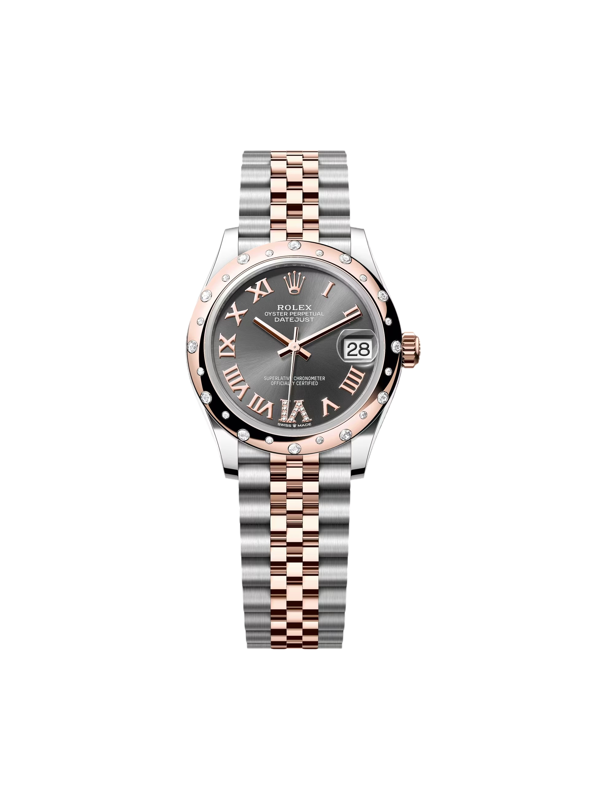 【Super Clone】ROLEX Datejust m278341-0029/0030 Slate Dial 31mm Dial Oyster Bracelet