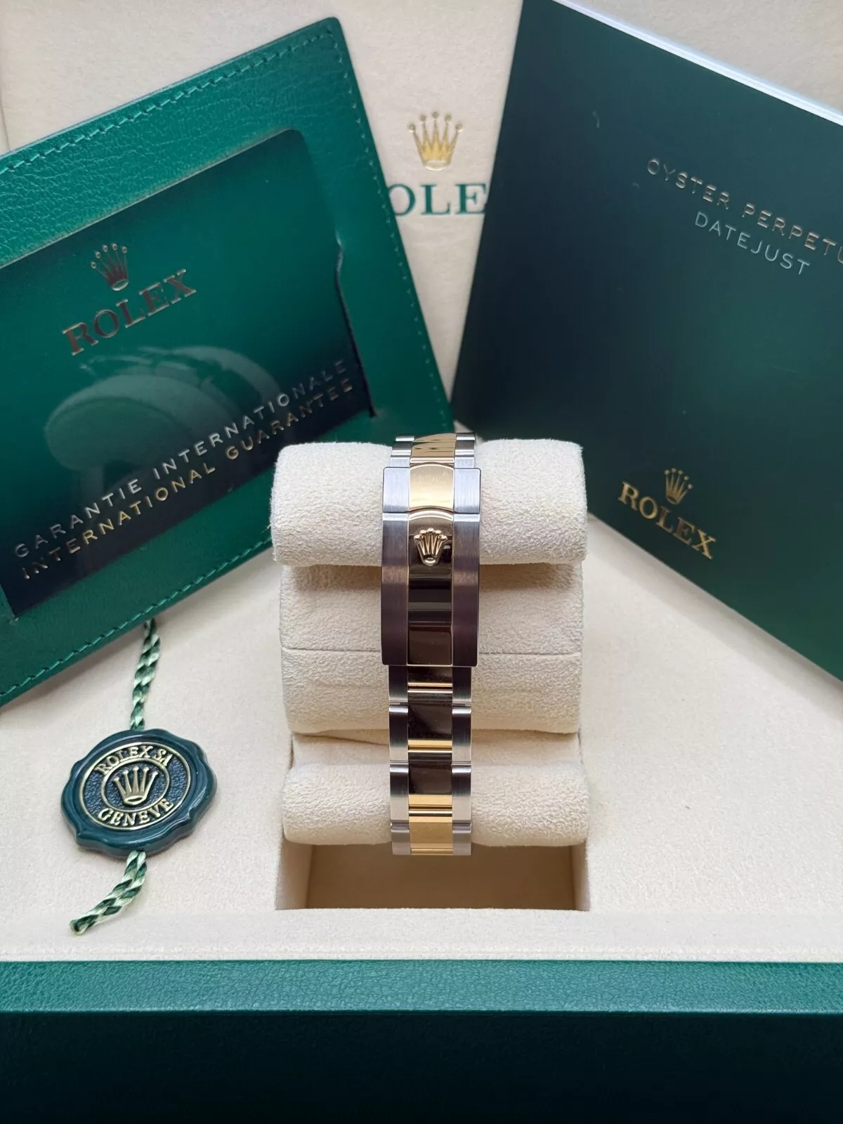 【Super Clone】RLX Datejust m278273-0027/0028 31mm White Mother-of-Pearl Dial Stainless Steel and Yellow Gold Oyster Watch