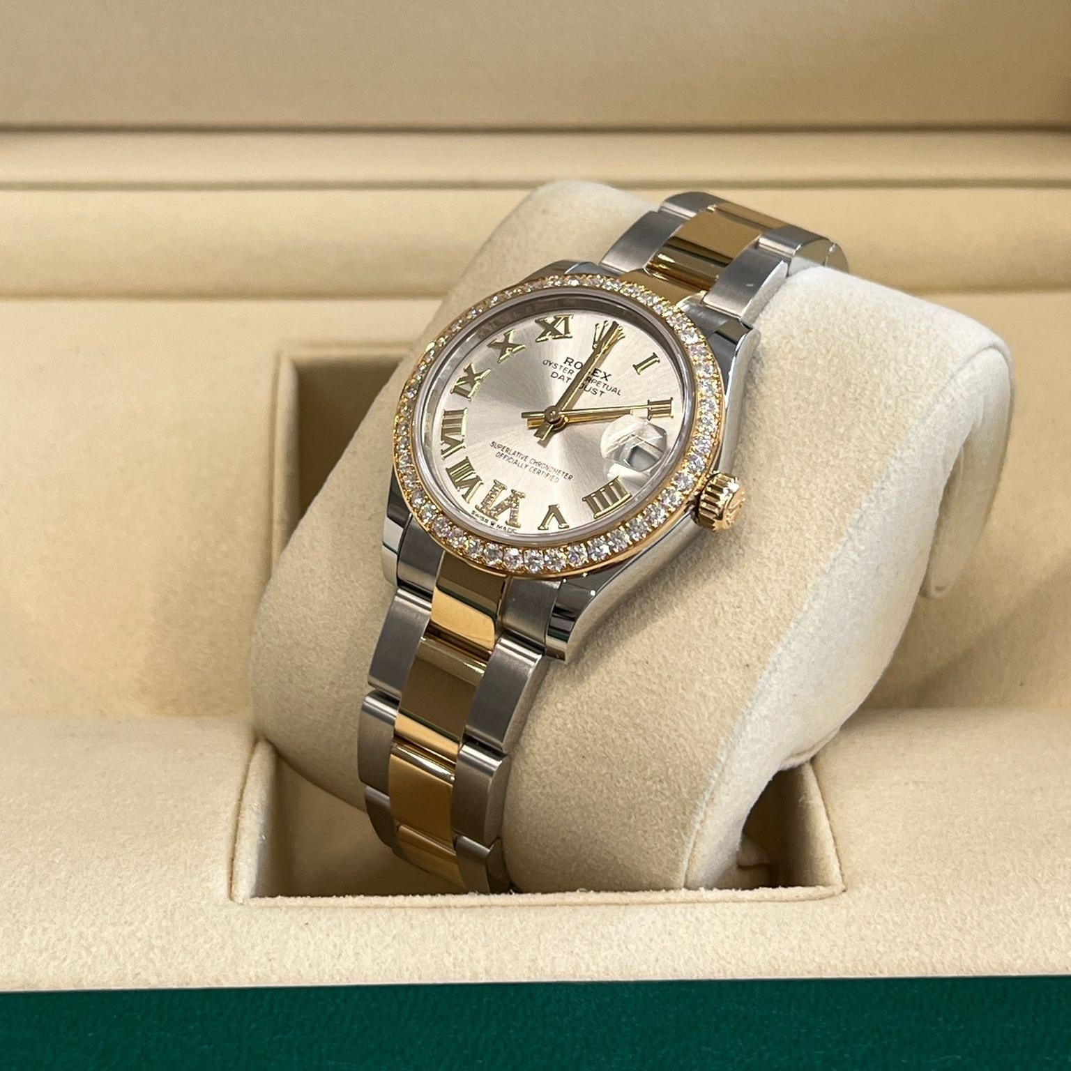 【Super Clone】ROLEX Datejust m278383RBR-0003/0004 31mm Silver Dial Oyster Bracelet