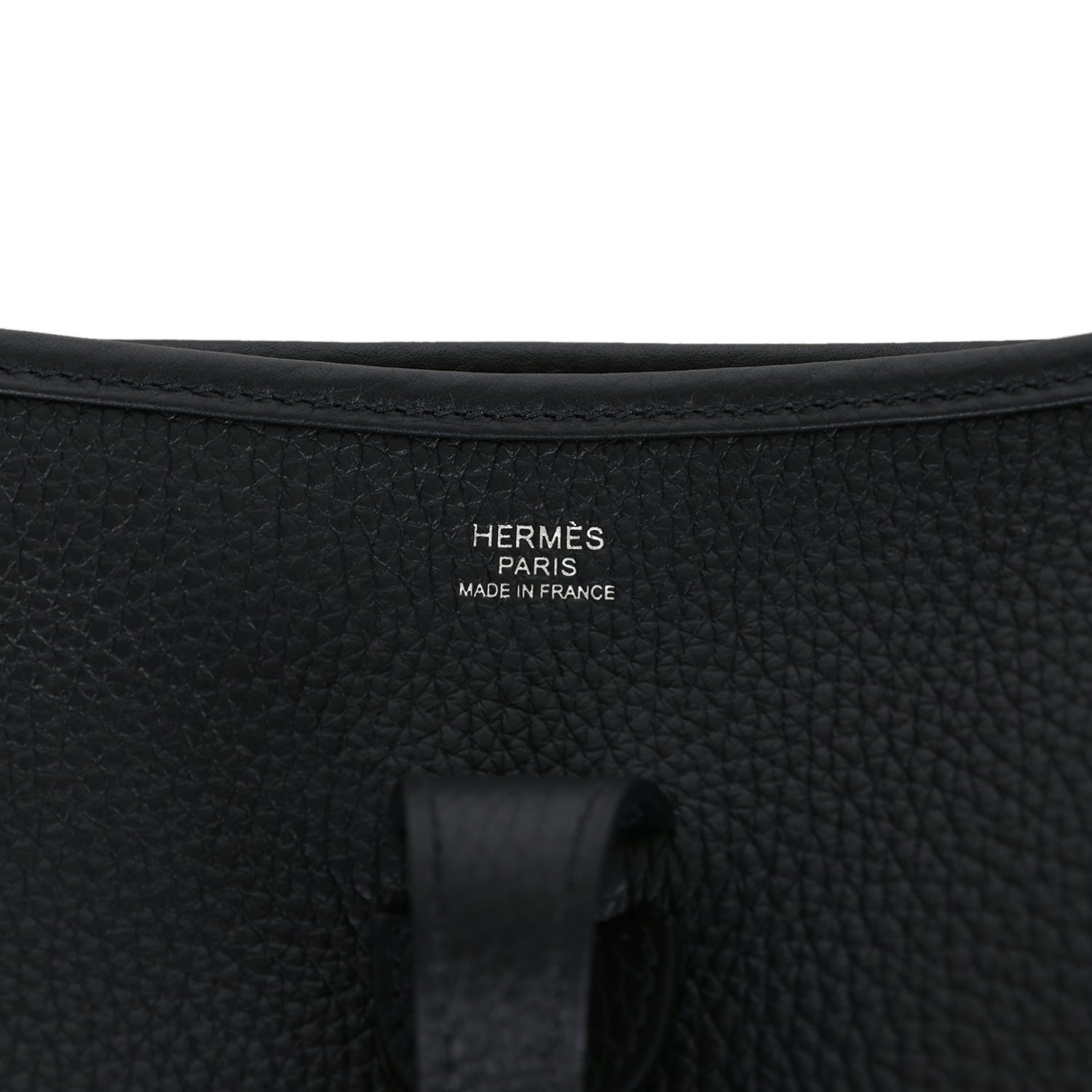 Hermès Evelyne III PM Black Clemence Palladium Hardware