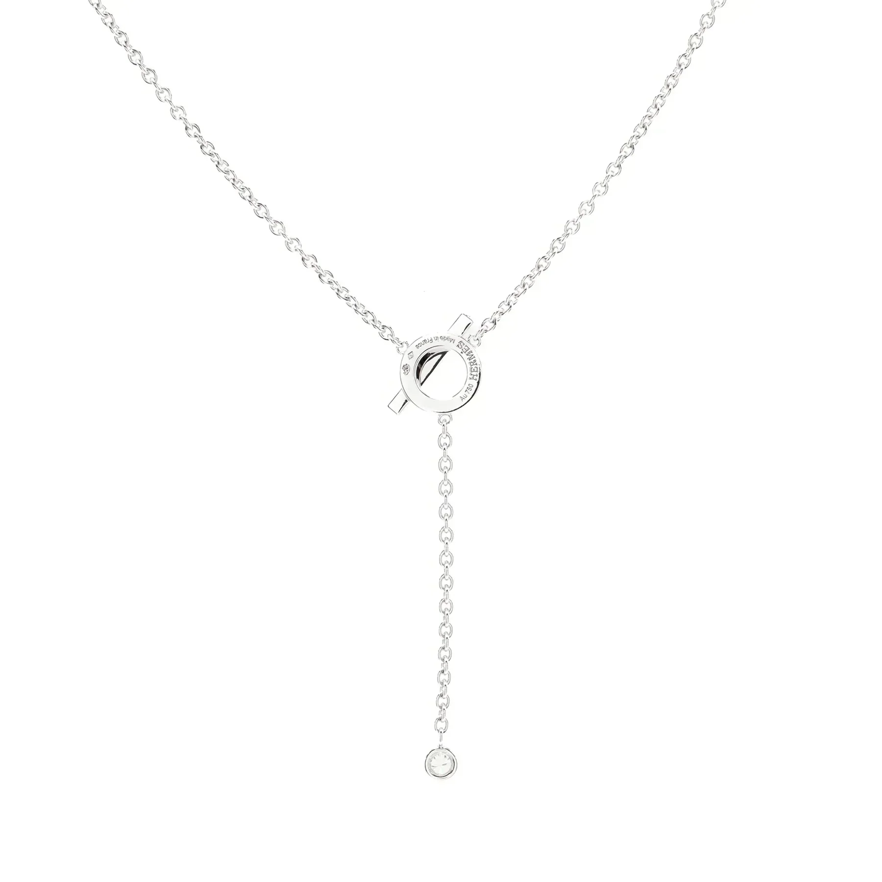 Regalia jewelryFINESSE SILVER DIAMOND NECKLACE
