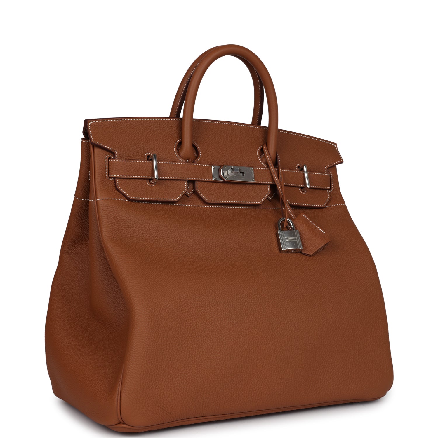 Hermès Birkin HAC 40 Gold Togo Palladium Hardware