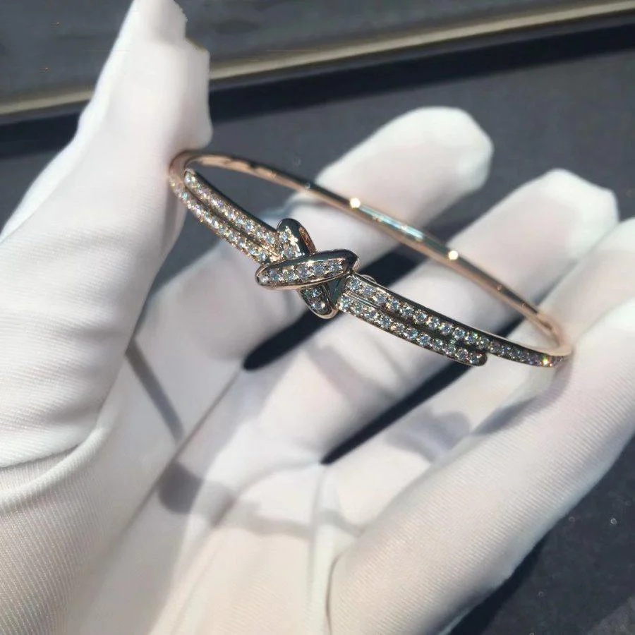 Regalia jewelryJEUX DE BRACELET DIAMONDS PINK GOLD