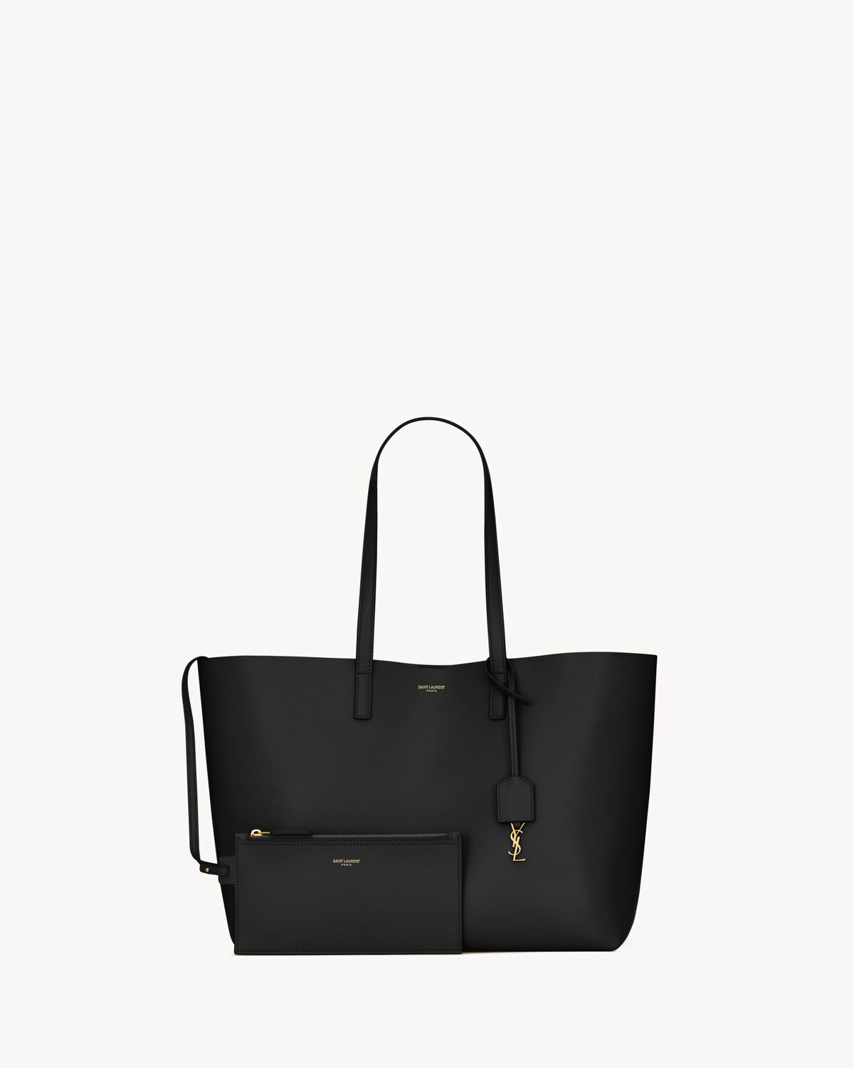 YSL Shopping Saint Laurent Leather