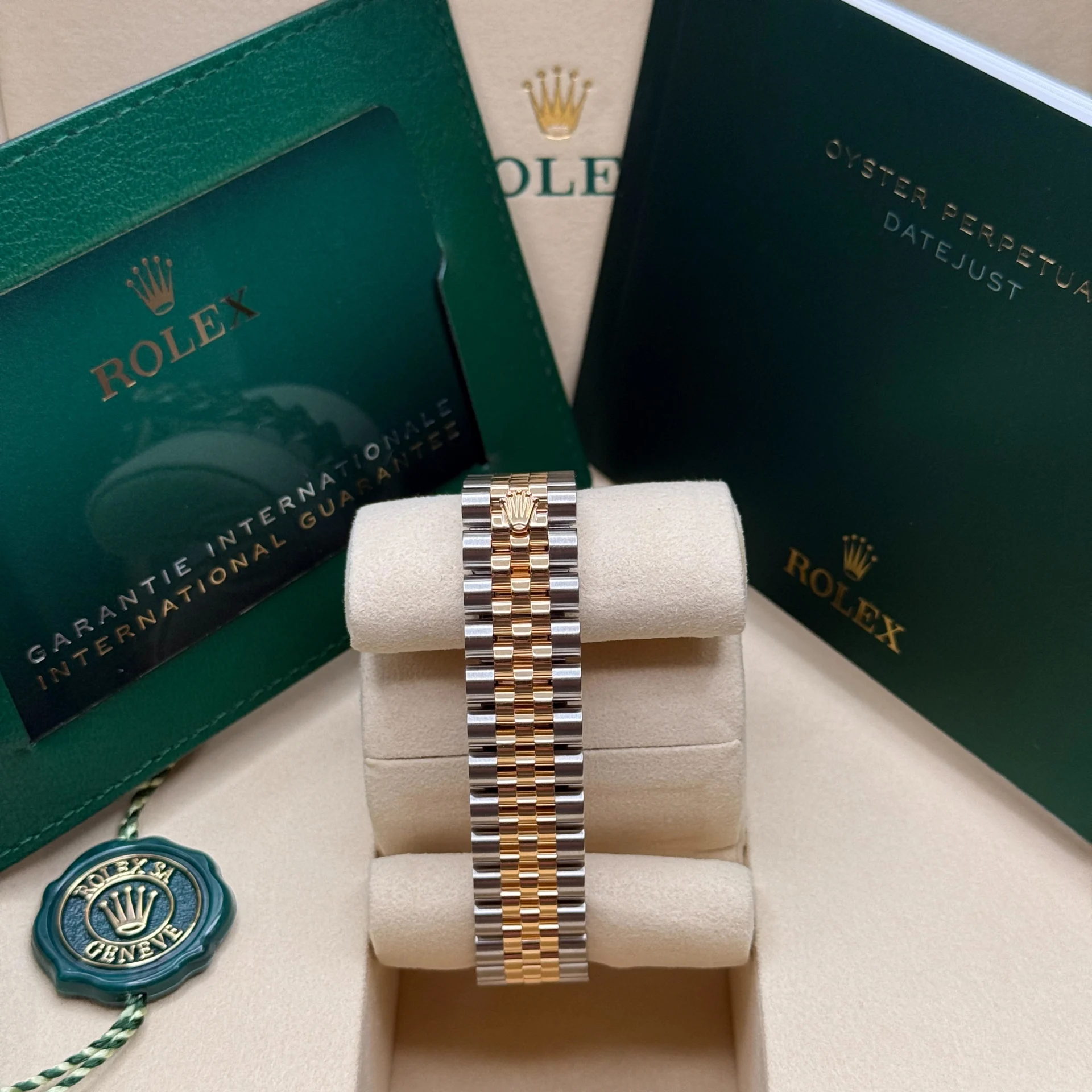 【Super Clone】RLX Datejust m278273-0027/0028 31mm White Mother-of-Pearl Dial Stainless Steel and Yellow Gold Oyster Watch