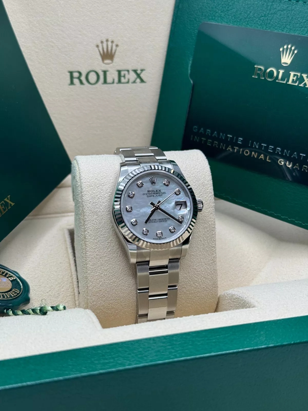 【Super Clone】ROLEX Datejust m278274-0005/0006 31mm Mother-of-Pearl 31mm Dial Oyster Watch