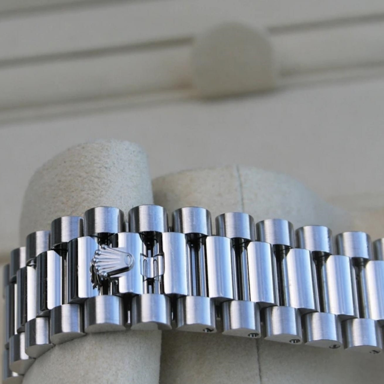 【Super Clone】ROLEX Day-Date 40mm 228396TBR-0002 Ice Blue Diamonds Dial