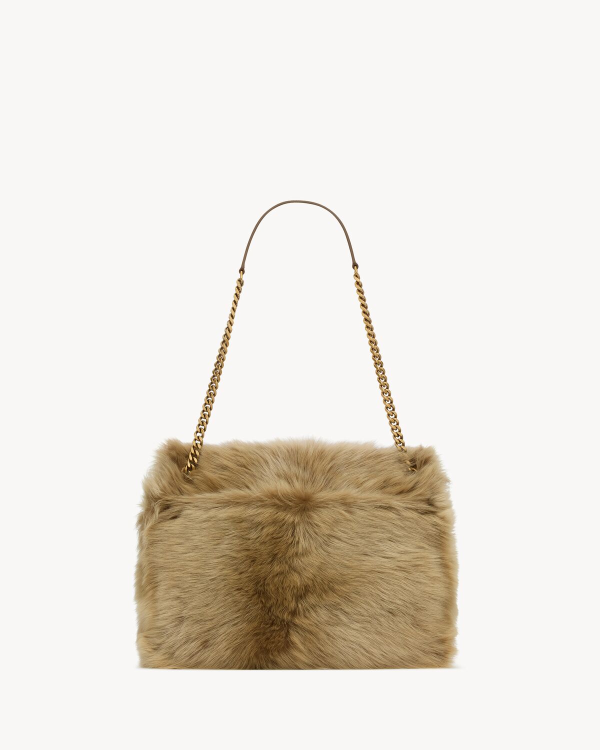 YSL Niki Large in Shearling