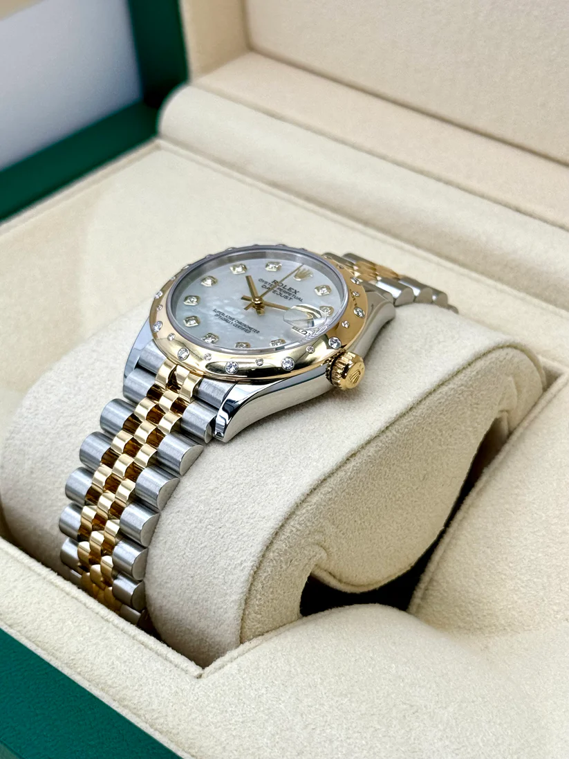 【Super Clone】ROLEX Datejust m278341-0025/0026 Mother-of-Pearl Dial 31mm Jubilee Bracelet