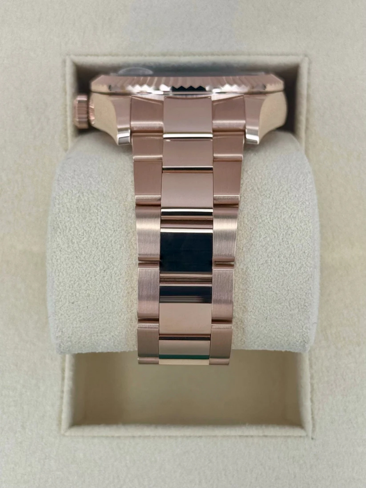 【Super Clone】ROLEX  Sky-Dweller 42mm 336935-0001/0005 Rose Gold Blue Dial Oyster