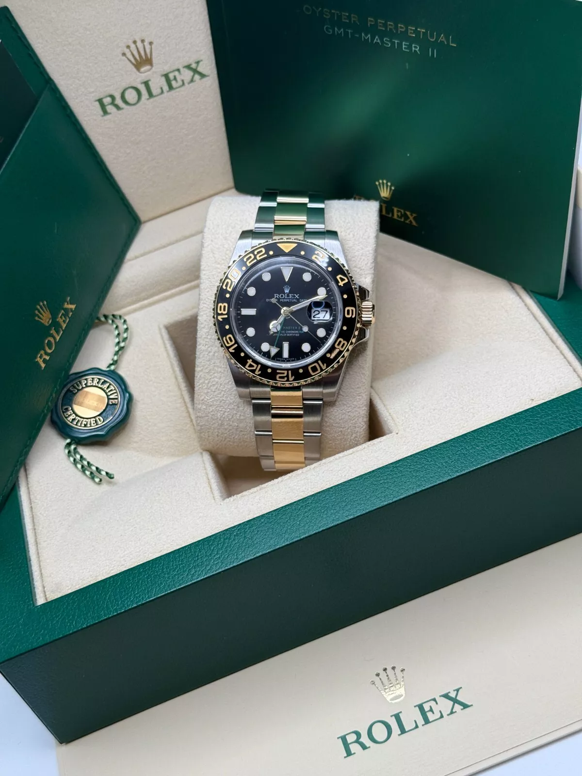【Super Clone】ROLEX GMT Master II 116713ln 40mm