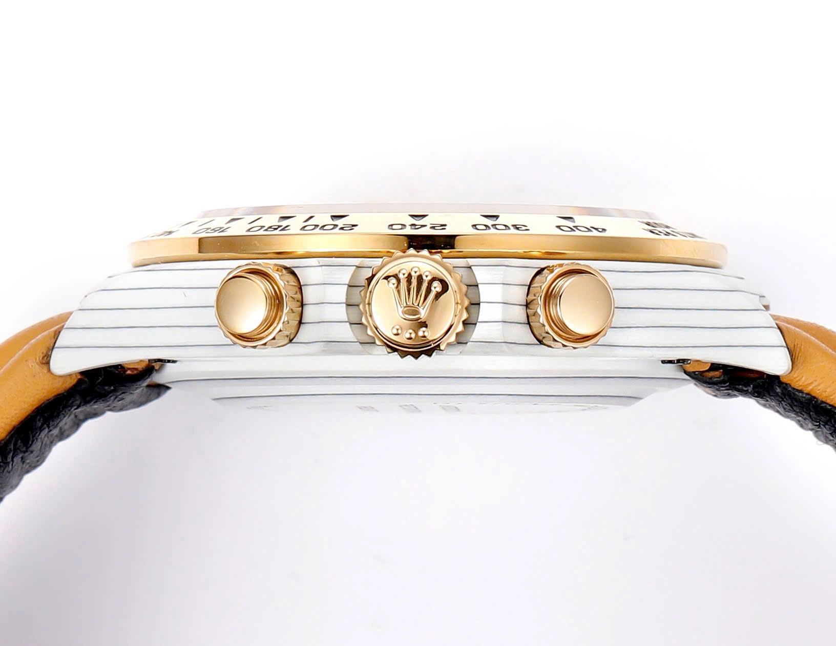 【Super Clone】ROLEX Cosmograph Daytona DIW Golden Essence 40mm Replica 1:1 – Top Quality Version