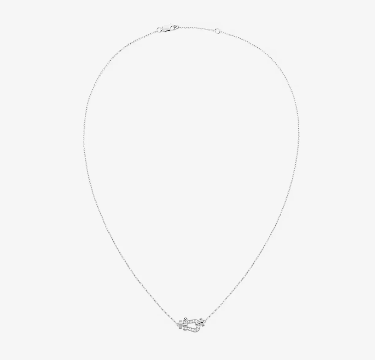 Regalia jewelryFORCE 10 DIAMOND SILVER NECKLACE MINI MODEL