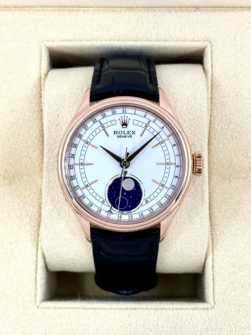 【Super Clone】ROLEX  Cellini Moonphase M50535-0002 39mm