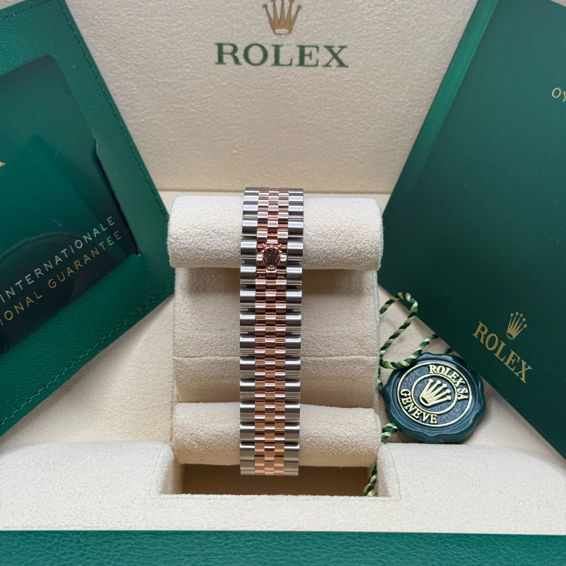 【Super Clone】ROLEX Datejust m278271-0005/0006 Rose 31mm Dial Oyster Bracelet Watch