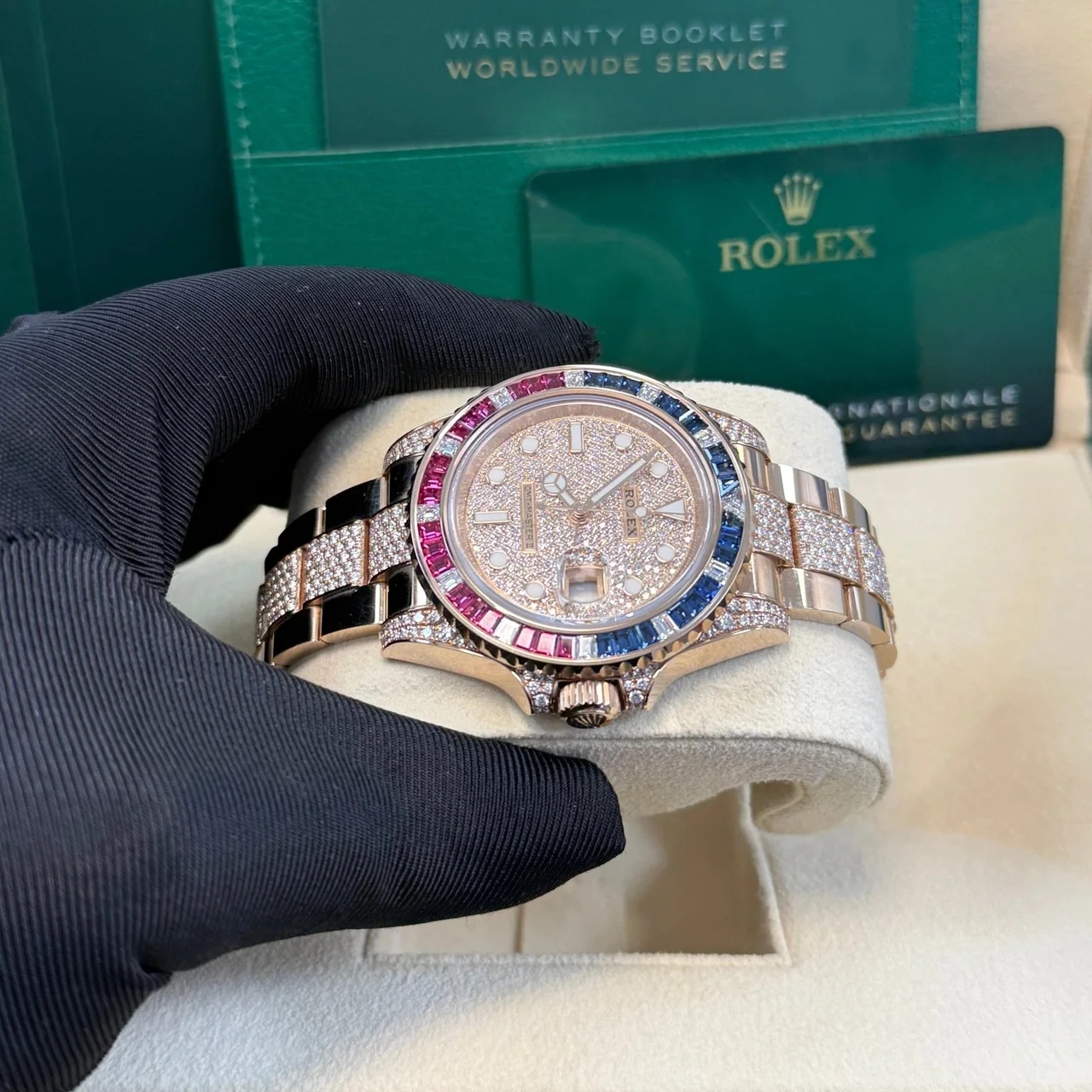 【Super Clone】ROLEX GMT-Master II 40mm 126755SARU