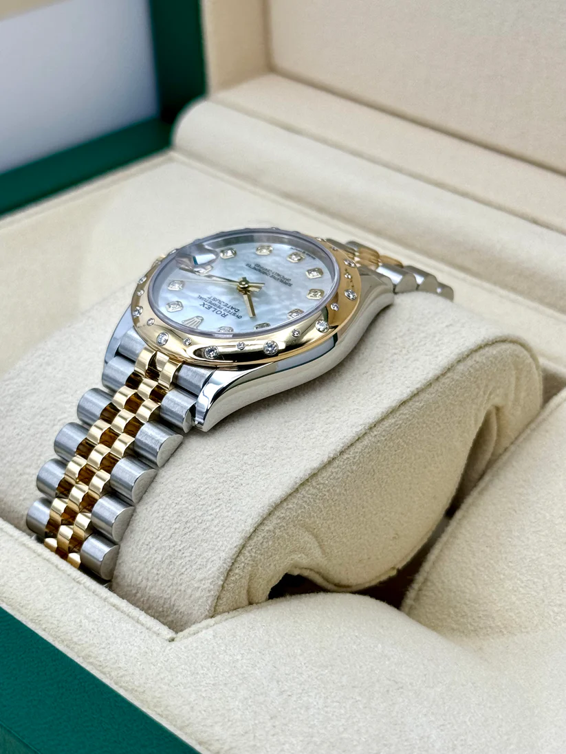 【Super Clone】ROLEX Datejust m278341-0025/0026 Mother-of-Pearl Dial 31mm Jubilee Bracelet