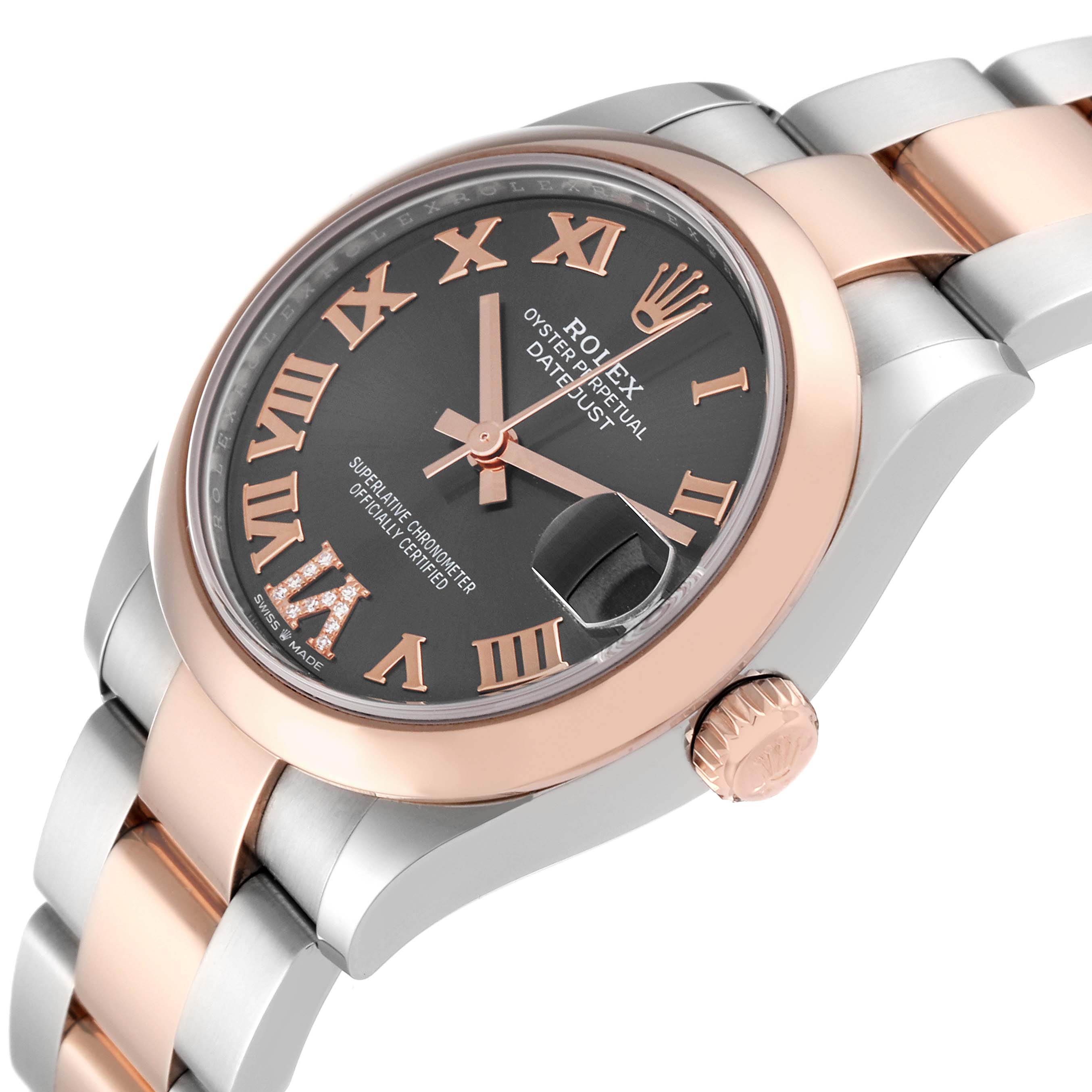 【Super Clone】ROLEX Datejust m278241-0029/0030 Slate 31mm Dial Oyster Bracelet Watch