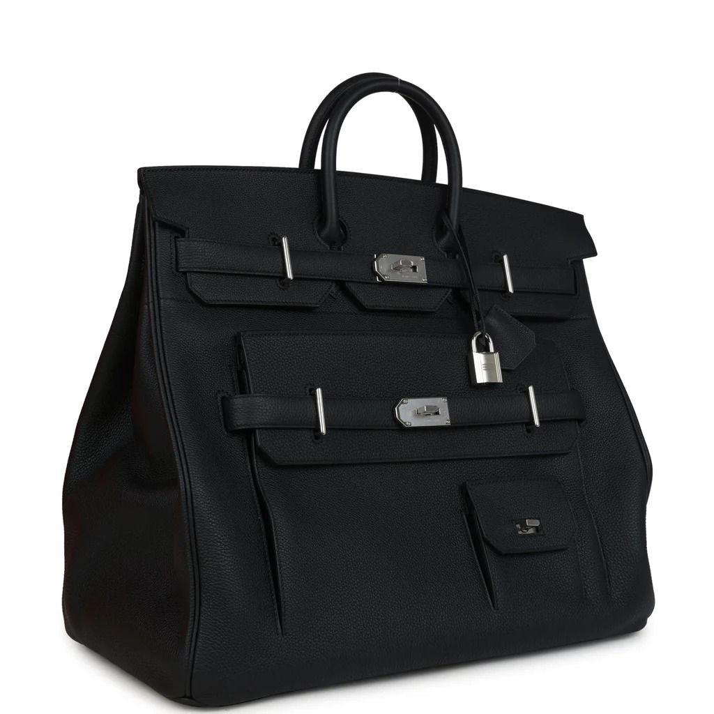 Hermès Multipockets Birkin HAC 50 Black Togo Palladium Hardware