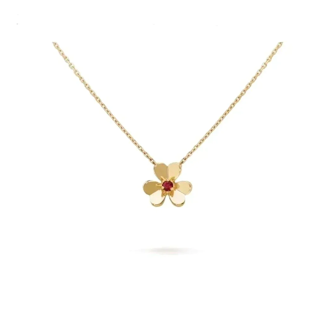 Regalia jewelryFRIVOLE GOLD FLOWER NECKLACE