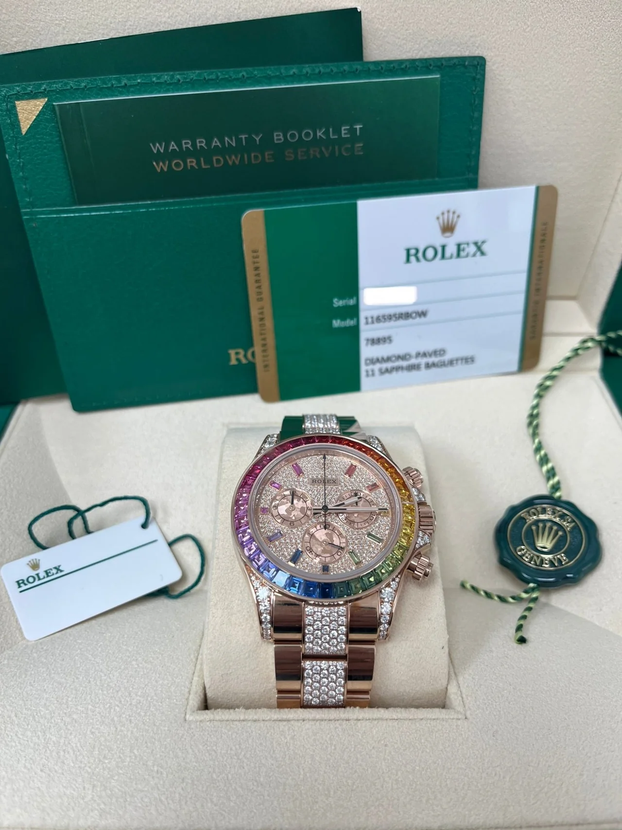 【Super Clone】ROLEX Daytona 116595RBOW 40mm