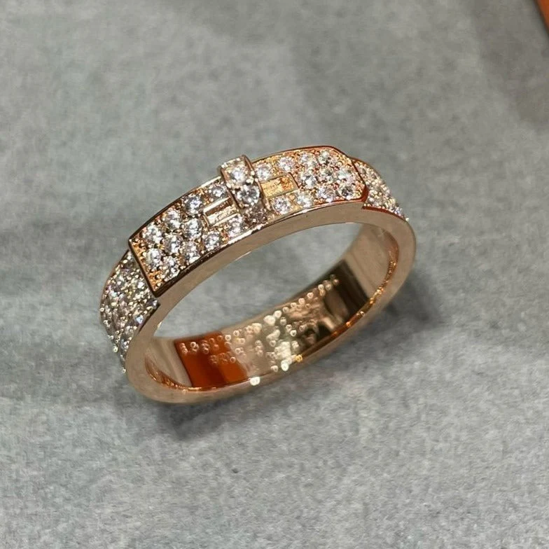 Regalia jewelryKELLY PINK GOLD DIAMOND RING