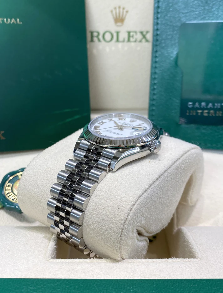 【Super Clone】RLX Datejust m278274-0009/0010 White 31mm Dial Oyster Watch