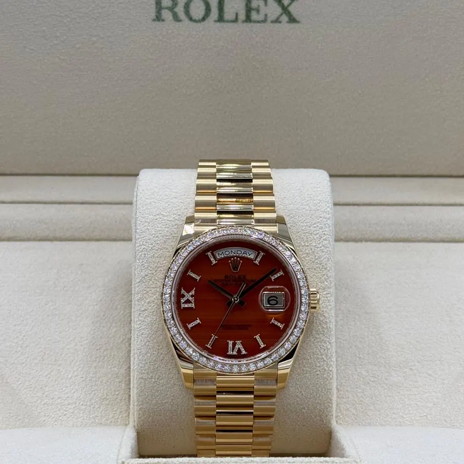 【Super Clone】ROLEX   Day-Date M128348RBR-0049 36mm