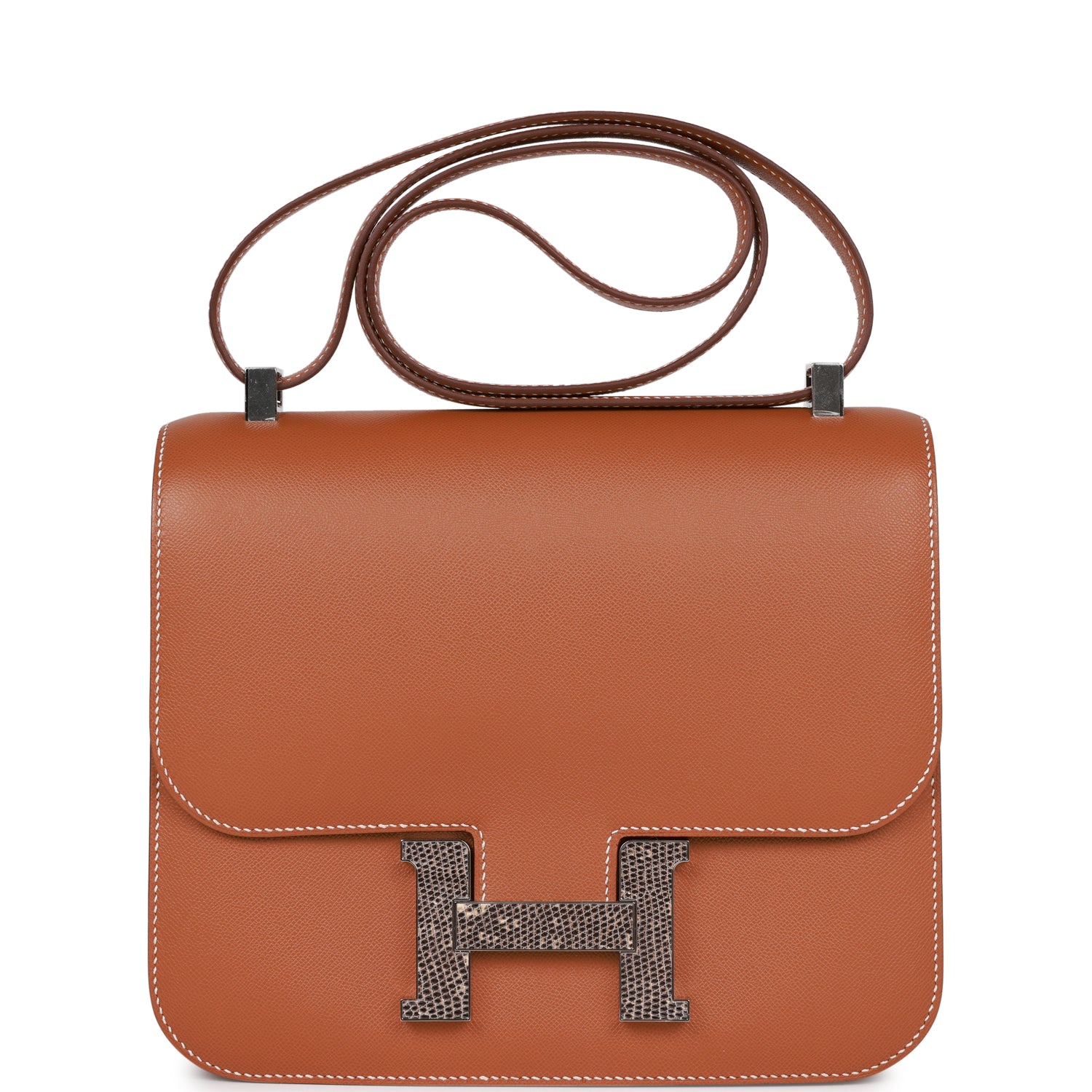 Hermès Constance 24 Gold Madame and Lizard Palladium Hardware